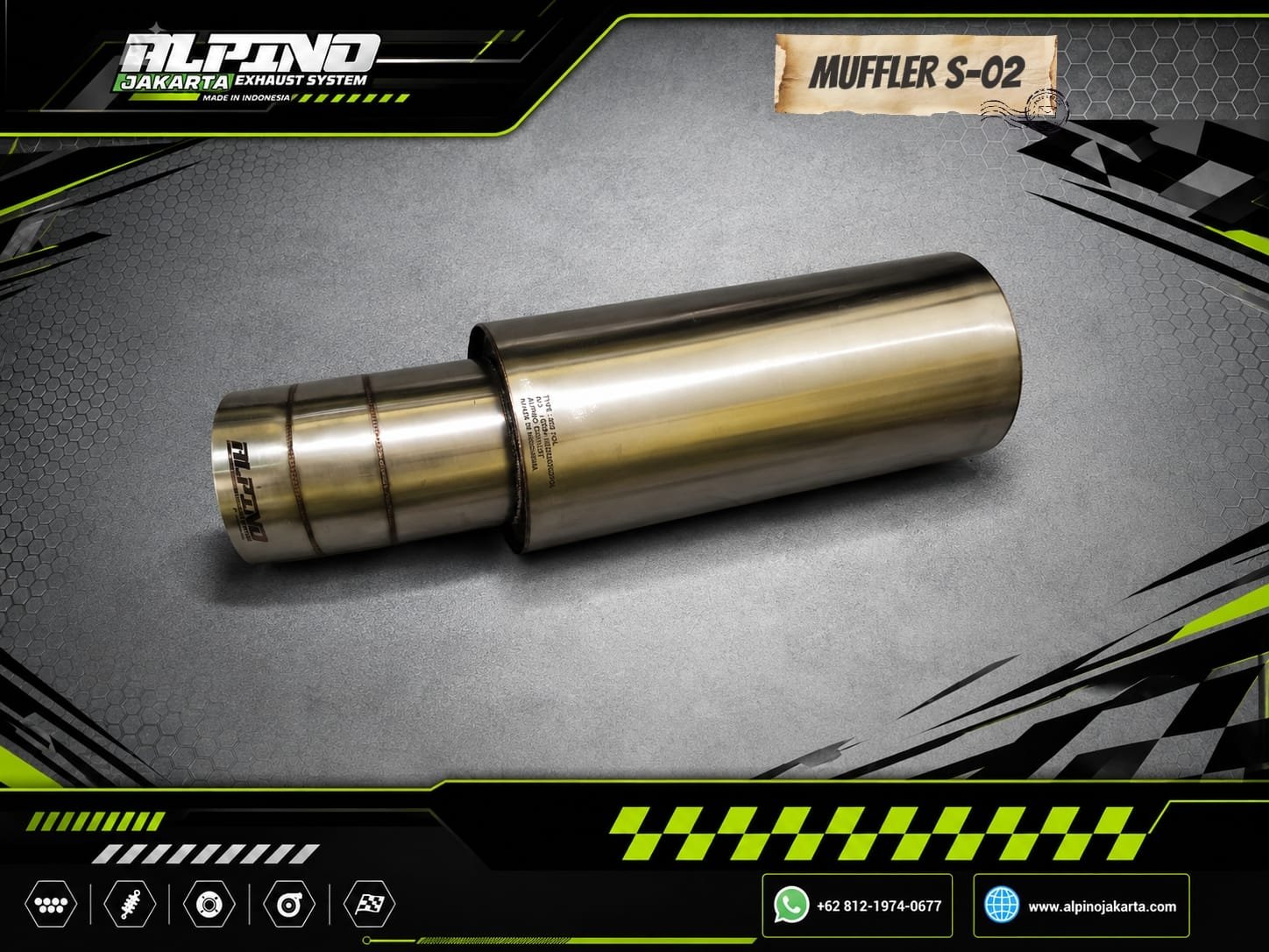 knalpot Alpino S02